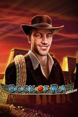 Book of Ra Deluxe mobile game by Novomatic cover